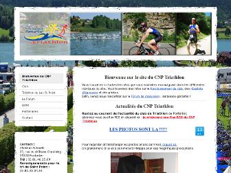 pontarlier-triathlon.com website preview