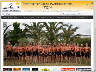 tri-club-narbonne.fr website preview