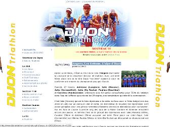 dijontriathlon.com website preview