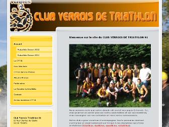 club-triathlon-91.fr website preview