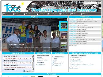 triathlon-cesson.fr website preview