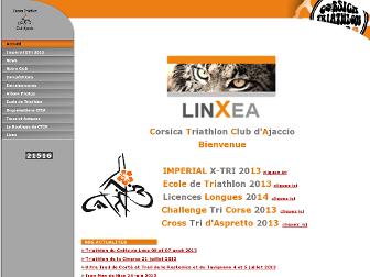 corsicatriathlonclubdajaccio.fr website preview