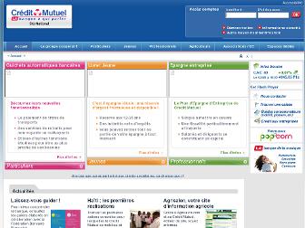 creditmutuel.fr website preview