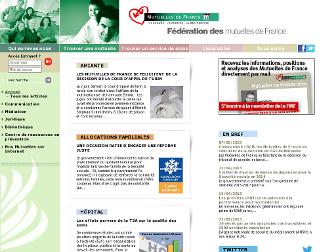 mutuelles-de-france.fr website preview