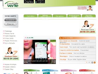 mutuelleverte.com website preview