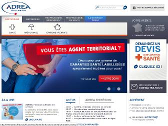 adrea.fr website preview