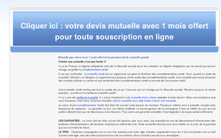 choisirmutuelle.com website preview