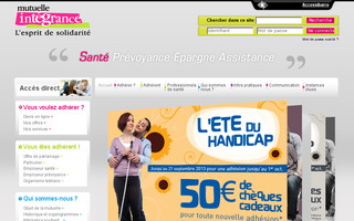 integrance.fr website preview