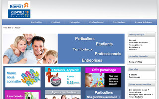 mutuelledurempart.fr website preview