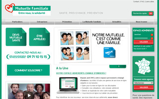 mutuelle-familiale.fr website preview
