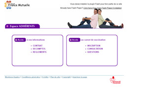 prive.groupefrancemutuelle.fr website preview