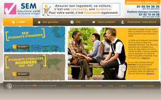 mutuelle-sem.fr website preview