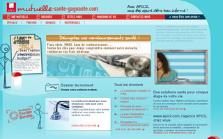 mutuelle-sante-gagnante.com website preview