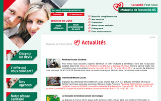 mutuelle-france-0405.com website preview