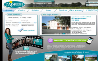 girondeimmobilier.fr website preview