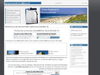 gironde.immobilier-agence.net website preview