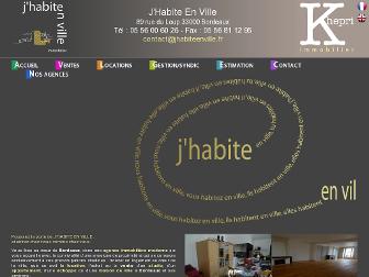 jhabiteenville.fr website preview