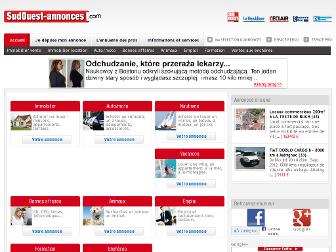sudouest-annonces.com website preview