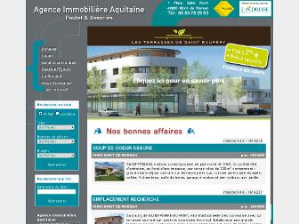 agence-aquitaine.fr website preview