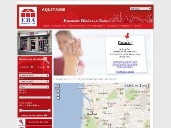era-immobilier-aquitaine.fr website preview