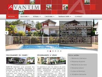 avantim-aquitaine.fr website preview