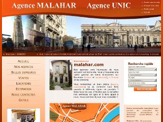 malahar.com website preview