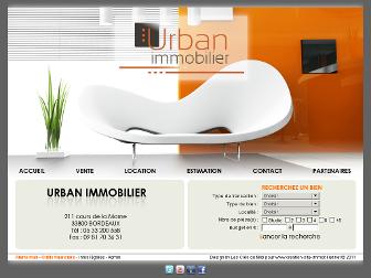 urbanimmobilier.fr website preview