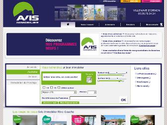 avis-immobilier-rive-gauche.com website preview