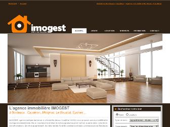 immobilier-cauderan.com website preview