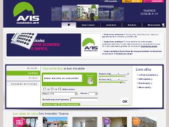 avis-immobilier-talence.com website preview