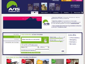 avis-immobilier-montbrison.com website preview