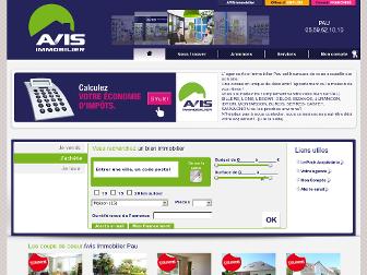 avis-immobilier-pau.com website preview
