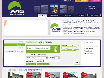 avis-immobilier-yffiniac.com website preview