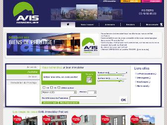 avis-immobilier-poitiers.com website preview