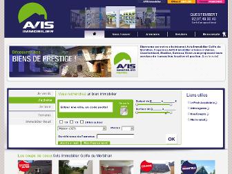 avis-immobilier-golfedumorbihan.com website preview