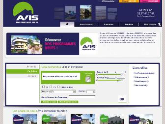 avis-immobilier-muzillac.com website preview