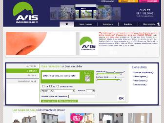 avis-immobilier-cholet.com website preview