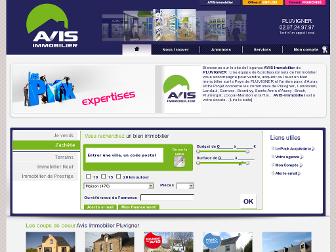 avis-immobilier-pluvigner.com website preview