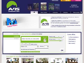avis-immobilier-domont.com website preview