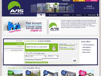avis-immobilier-tierce.com website preview