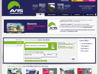 avis-immobilier-stcyr-tours-nord.com website preview