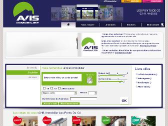 avis-immobilier-lespontsdece.com website preview