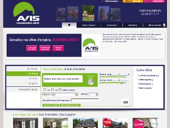 avis-immobilier-chateaugiron.com website preview