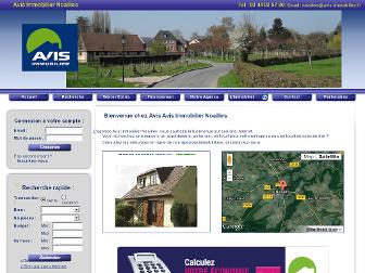 immobilier-noailles.fr website preview