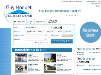 guyhoquet-immobilier-saintvit.com website preview