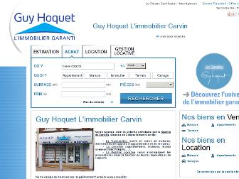 guyhoquet-immobilier-carvin.com website preview
