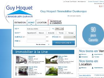 guyhoquet-immobilier-dunkerque.com website preview