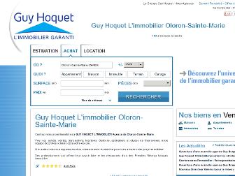 guyhoquet-immobilier-oloron.com website preview