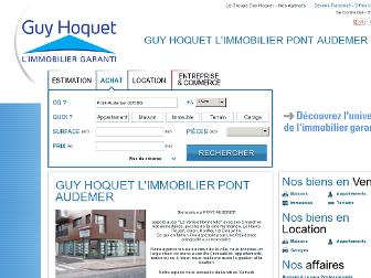 guyhoquet-immobilier-pont-audemer.com website preview