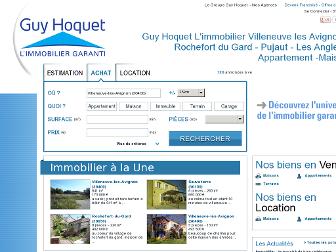 guyhoquet-immobilier-villeneuve-les-avignon.com website preview